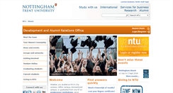 Desktop Screenshot of ntualumni.org.uk